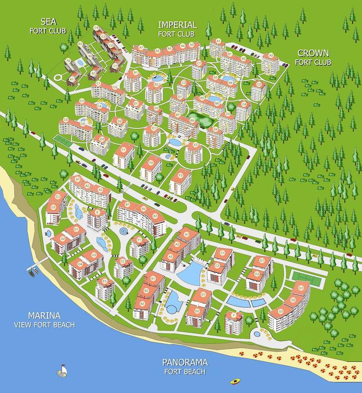 Sea Fort Club Complex Sveti Vlas Luaran gambar